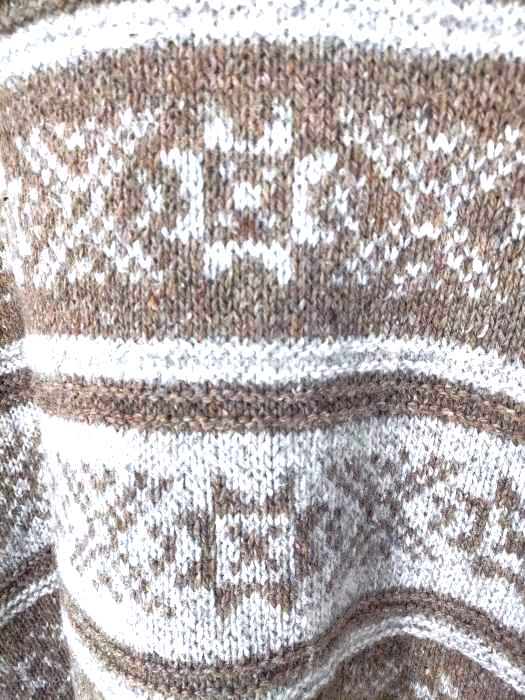 CABIN FEVER(キャビンフィーバー)90S MADE IN U.S.A. ノルディック柄ウールニット 【中古】【ブランド古着バズストア