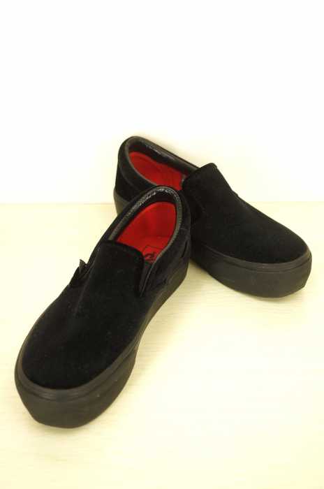 VANS （バンズ ） ベロアスリッポンスニーカー レディース シューズ