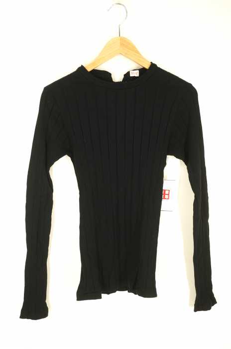 YOUNG&OLSEN（ヤングアンドオルセン） バックリボンリブカットソー レディース トップス