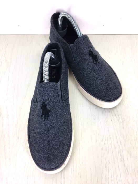 POLO RALPH LAUREN（ポロラルフローレン） 刺繍入り スリッポン レディース シューズ