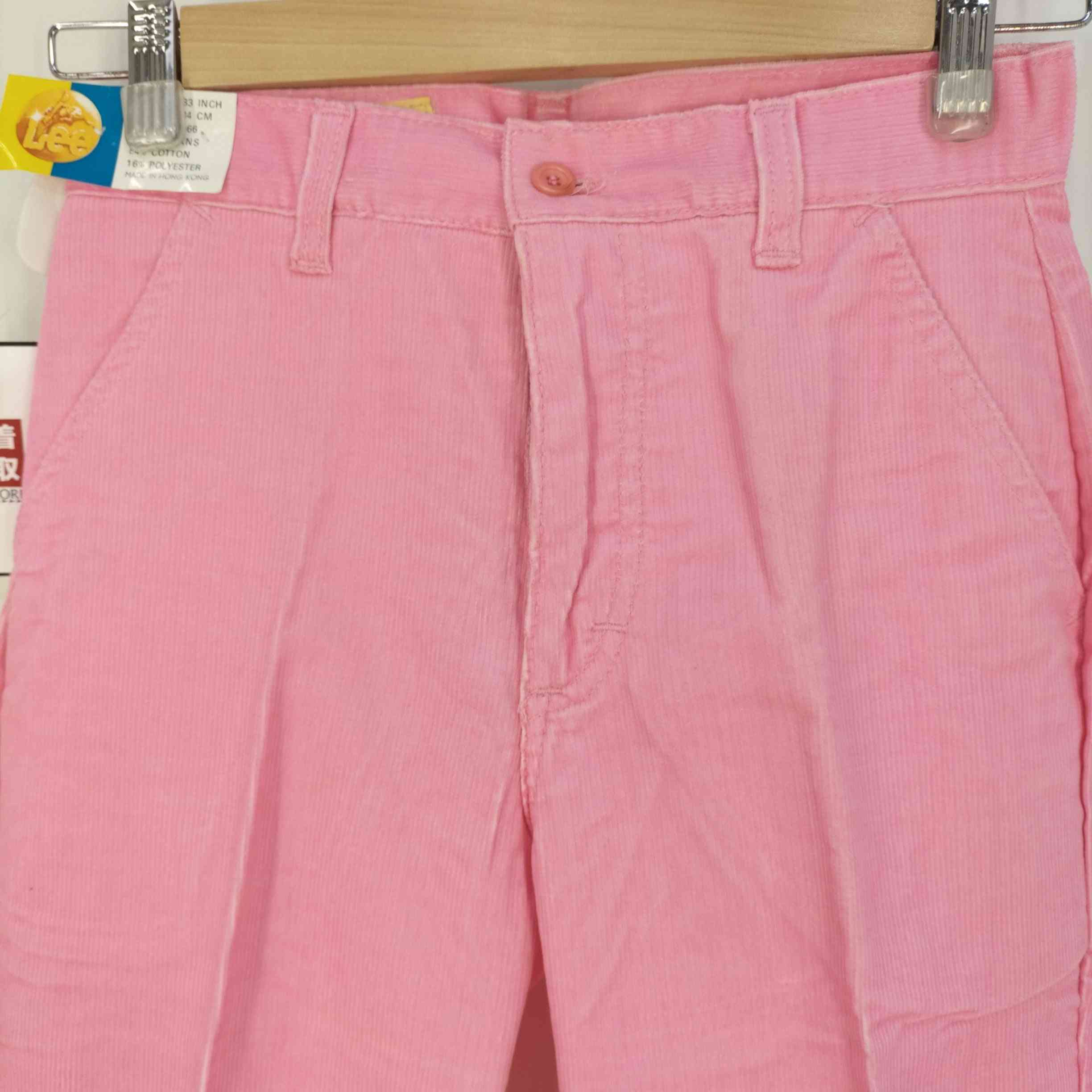 Lee(リー)70-80S 816 TONI JEANS コーデュロイ カラー パンツ ピンク 