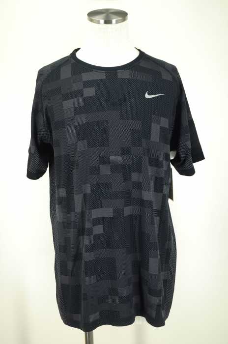 NIKE （ナイキ） 総柄DRY FITメッシュTシャツ メンズ トップス