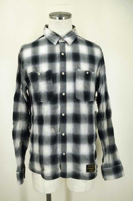 ROUGH AND RUGGED （ラフアンドラゲッド） オンブレチェックシャツ メンズ トップス