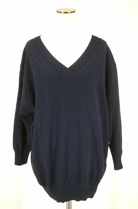 BEAUTY & YOUTH UNITED ARROWS （ビューティーアンドユースユナイテッドアローズ） コットンアクリル Vネックドルマン9分袖ニット レディース トップス