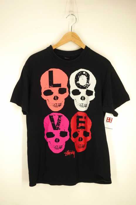 STUSSY (ステューシー) スカルプリント メンズ トップス