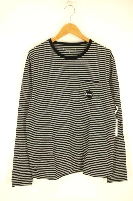 FC Real Bristol（エフシーレアルブリストル） L/S BORDER POCKET TEE メンズ トップス