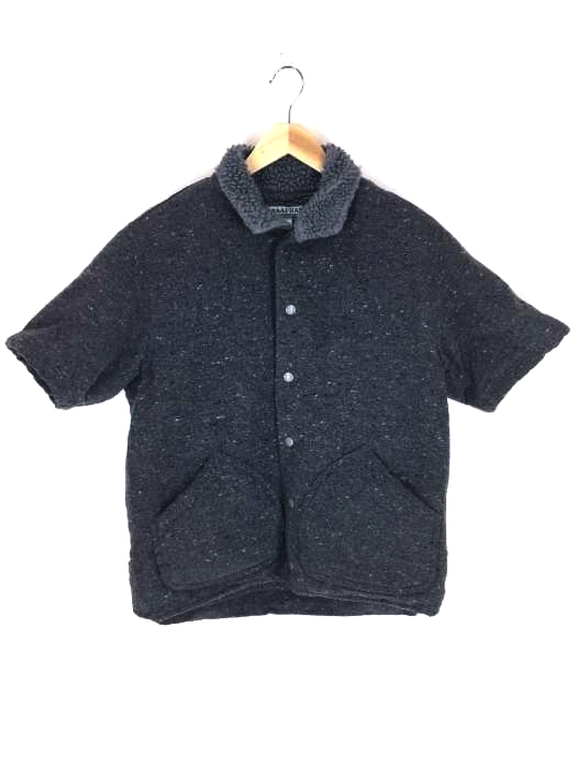 SASSAFRAS（ササフラス） 半袖 裏ボア  ウール ジャケット メンズ アウター