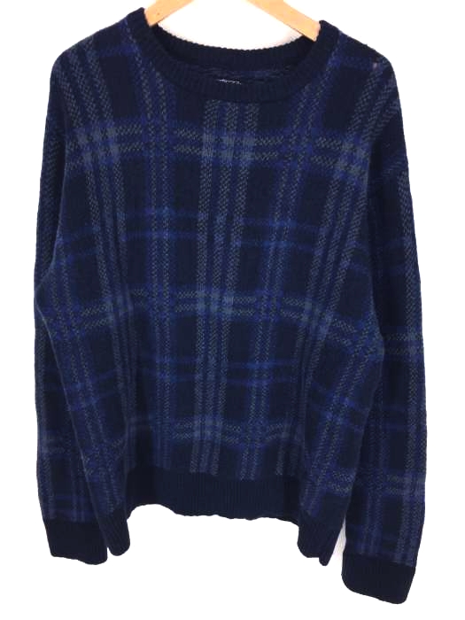 Stussy（ステューシー） 90S チェックウールニット メンズ トップス