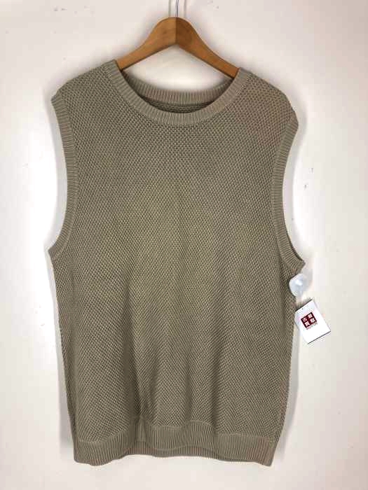 crepuscule（クレプスキュール） MOSS STITCH VEST 鹿の子 ニットベスト メンズ トップス