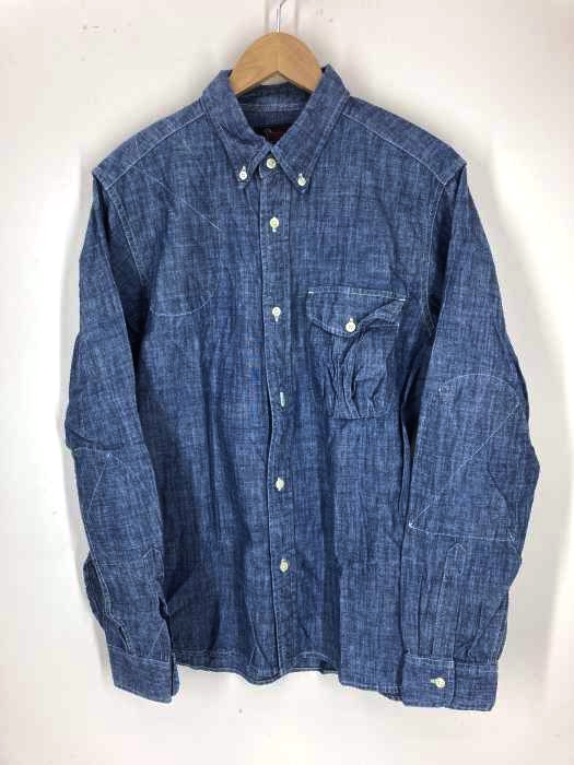 WOOLRICH(ウールリッチ) 長袖 デニム ボタンダウンシャツ メンズ トップス