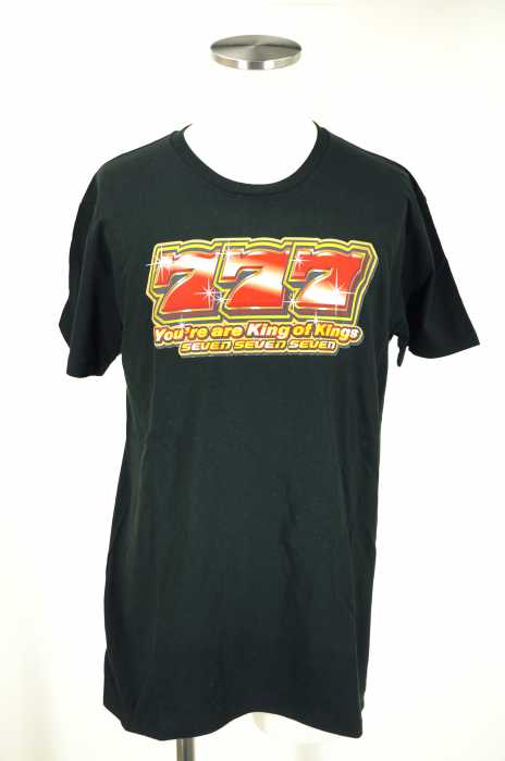 DALUC （ダルク） スリーセブンプリントTシャツ メンズ トップス