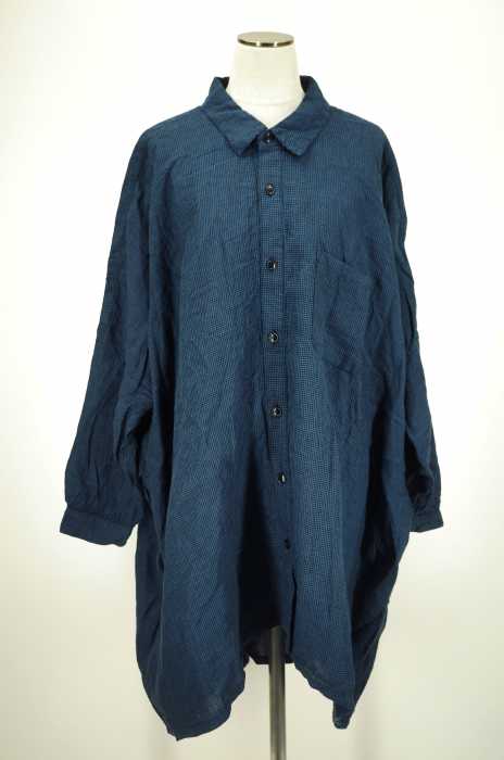 nest Robe （ネストローブ） チェック柄シャツワンピース レディース ワンピース