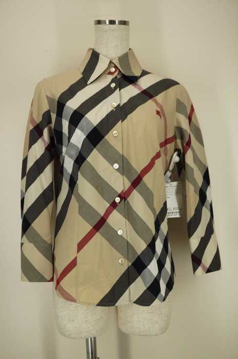 BURBERRY LONDON （バーバリーロンドン） チェック柄ボタンシャツ レディース トップス