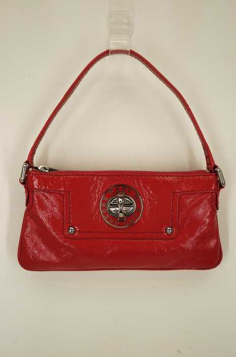 Marc by Marc Jacobs （マークバイマークジェイコブス） エナメルミニハンドバッグ ミニポーチ レディース バッグ