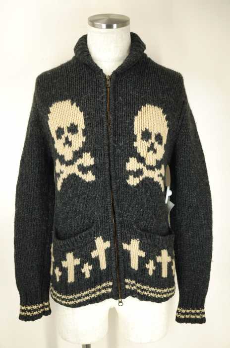 rupert EDGE （エッジ） ドクロ カウチンニット メンズ トップス