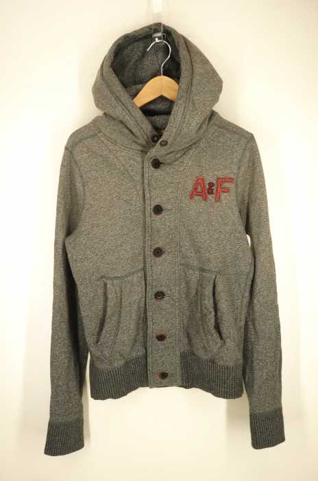 Abercrombie & Fitch（アバクロンビーアンドフィッチ） 刺繍ロゴパーカー メンズ トップス