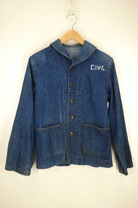 USED古着 (ユーズドフルギ) US NAVY ショールカラー カバーオール メンズ アウター