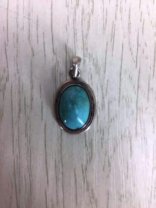 USED古着（ユーズドフルギ） 925 ストーン ペンダントトップ メンズ アクセサリー