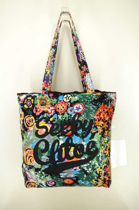 SEE BY CHLOE （シーバイクロエ） キャンバス花柄トートバッグ レディース バッグ