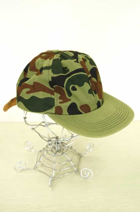 STUSSY （ステューシー） USA製 カモ柄6パネルキャップ メンズ 帽子