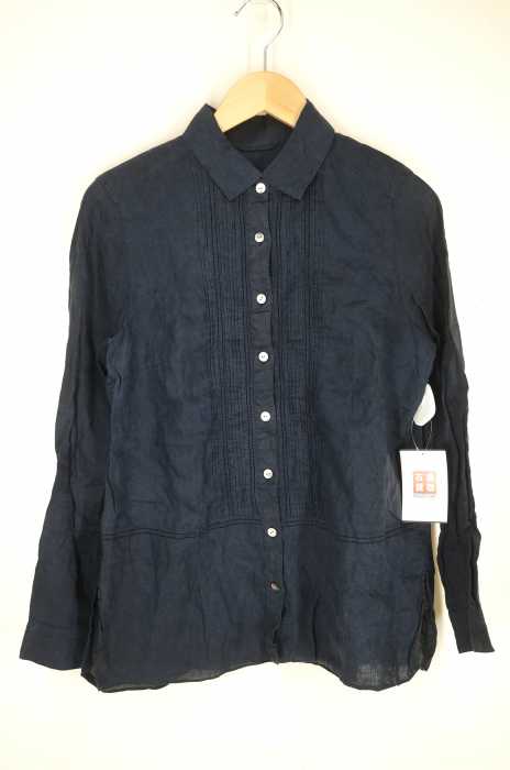 Mackintosh LONDON （マッキントッシュ ロンドン） レース切替シャツ レディース トップス