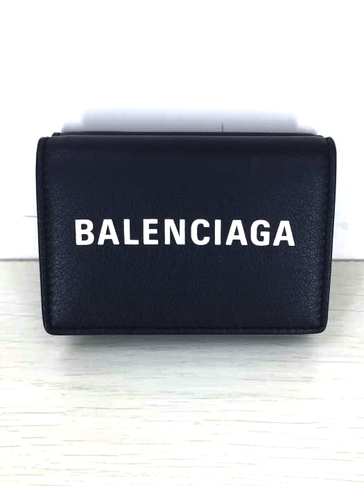 BALENCIAGA(バレンシアガ) エブリデイ ミニ コンパクトウォレット 三つ折り財布 メンズ 財布・ケース