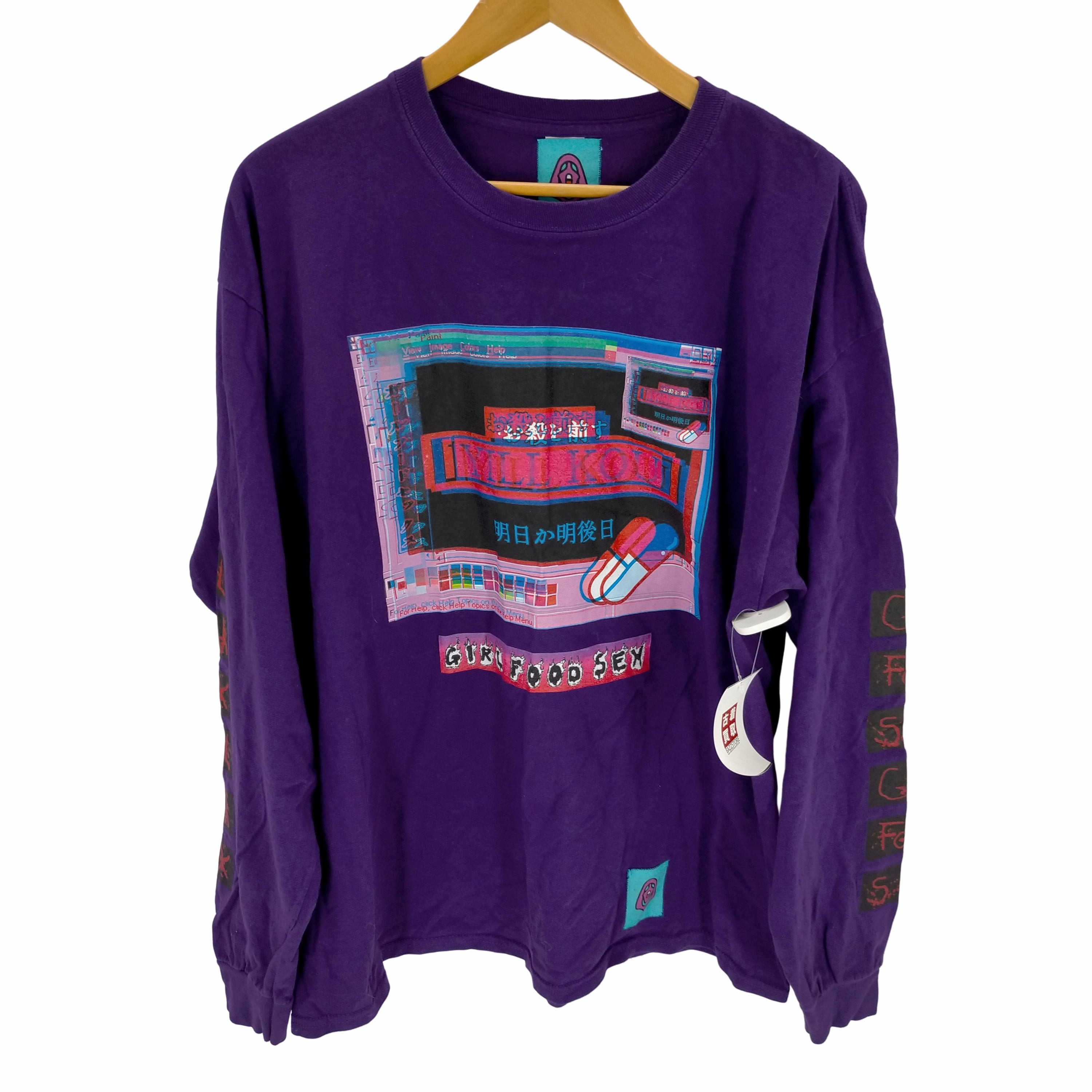 パチプロ!GIRLFOODSEX! LongTshirts パチプロ!GIRLFOODSEX! LongTshirts