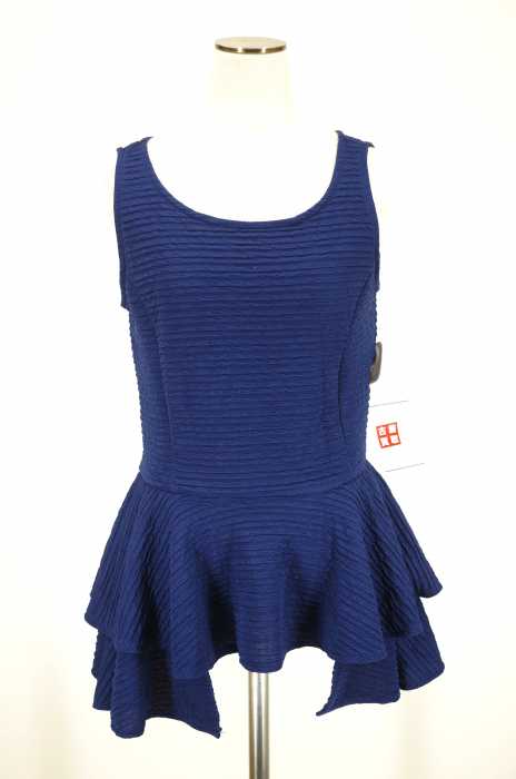 Rienda リエンダ ノースリーブぺプラムトップス レディース ワンピース ブランド古着買取販売バズストア