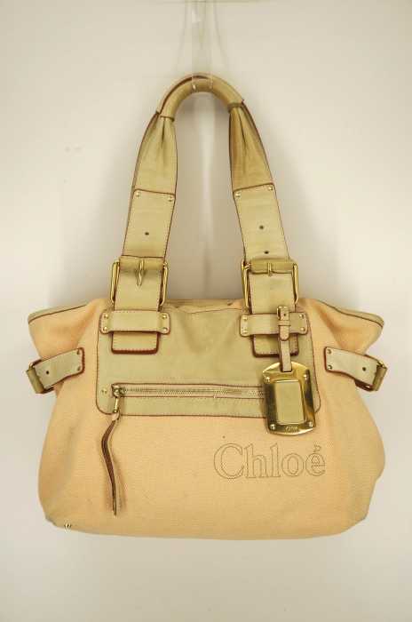 Chloe （クロエ） キャンバス レザー レディース バッグ