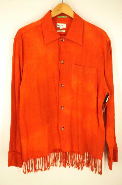 Paul Smith （ポールスミス） シルク混フリンジシャツ メンズ トップス