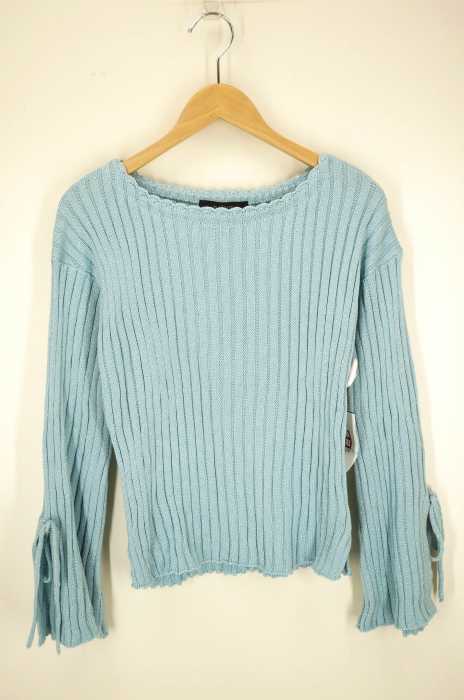 w closet （ダブルクローゼット） ラメ入りニットプルオーバー レディース トップス