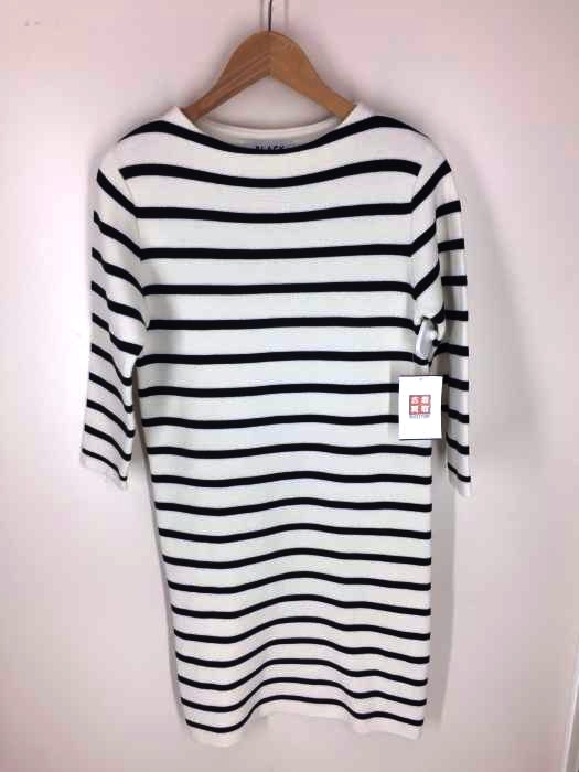 BLACK by moussy（ブラックバイマウジー） ボーダー柄 ニットワンピース レディース ワンピース