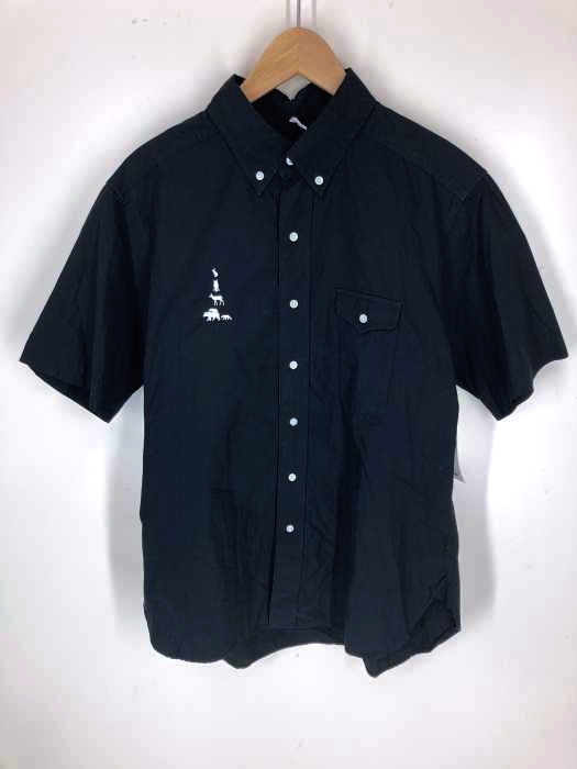 MOUNTAIN RESEARCH(マウンテンリサーチ) B.D. S/S Sax刺繍シャツ メンズ トップス