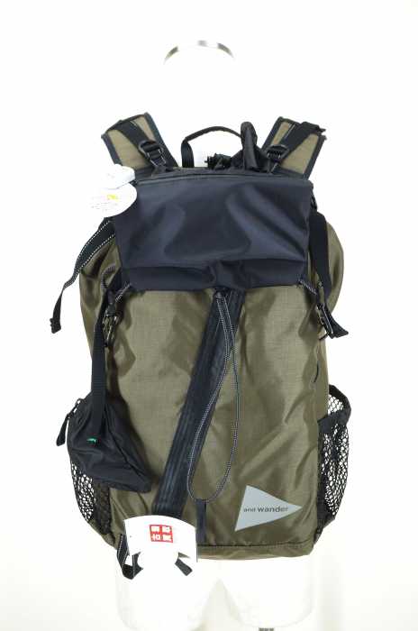 and wander （アンドワンダー）26 17SS コーデュラナイロン防水バッグパック メンズ バッグ