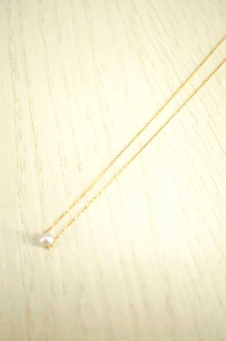 ete (エテ) K18 パールネックレス レディース アクセサリー