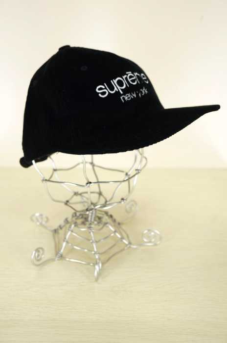 Supreme （シュプリーム） 15SS クラシックロゴ刺繍コーデュロイキャップ メンズ 帽子