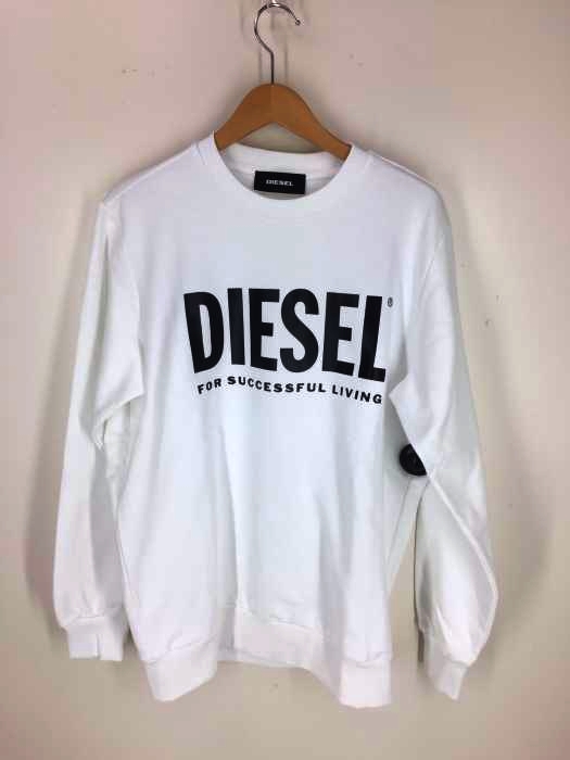 DIESEL(ディーゼル) S-GIR-DIVISION-LOGO ロゴプリント スウェット メンズ トップス