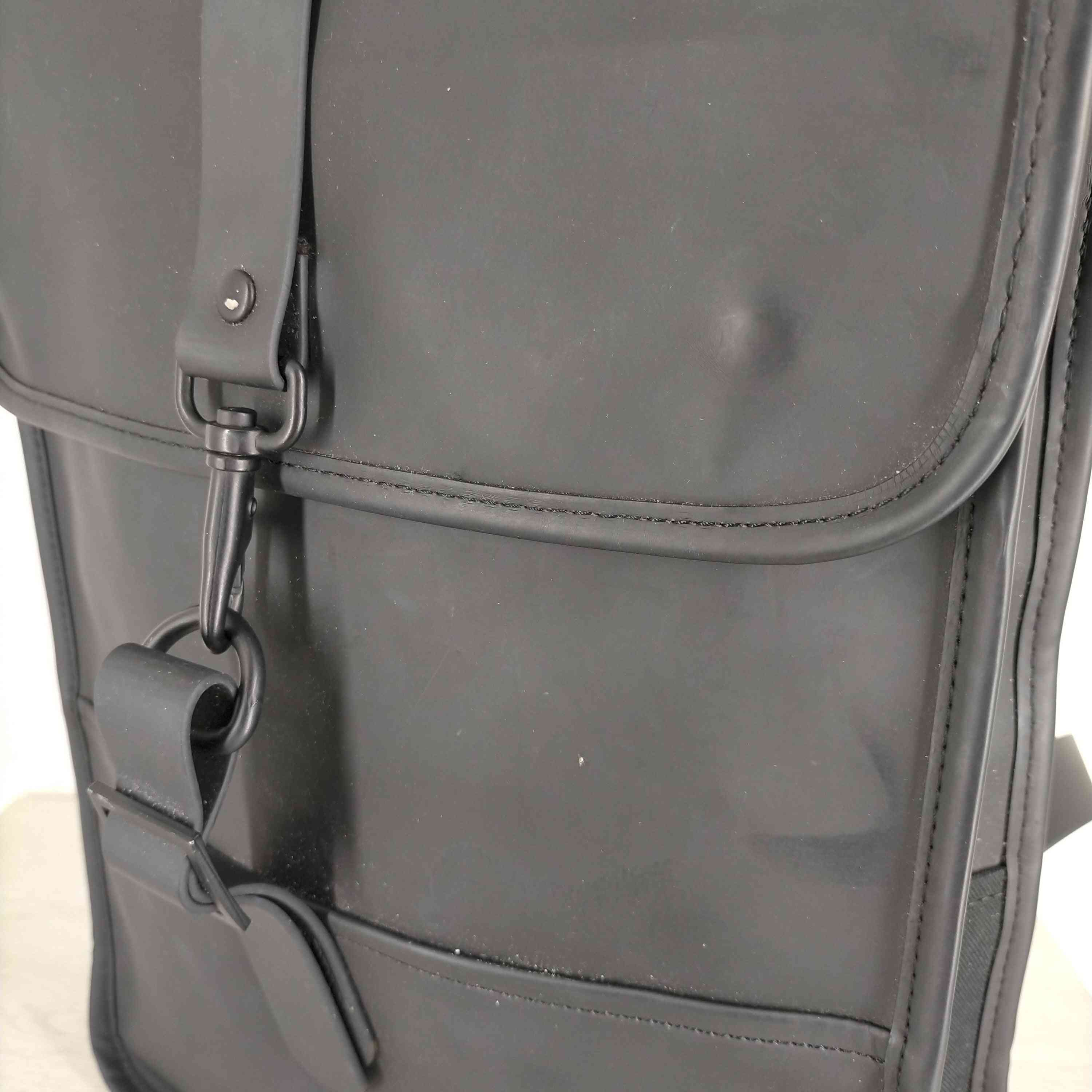 新品・未使用 RAINS レインズ バックパックミニ ブラック タグ付き 