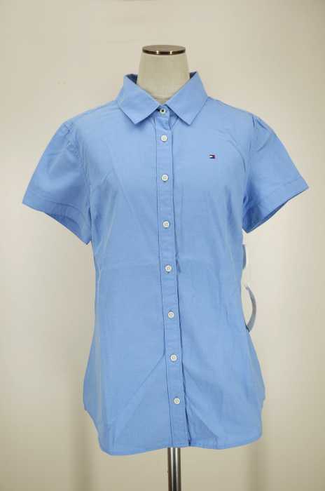 TOMMY HILFIGER （トミーヒルフィガー） 半袖ボタンシャツ レディース トップス