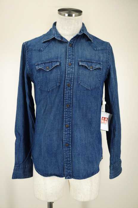 AMERICAN EAGLE OUTFITTERS （アメリカンイーグルアウトフィッターズ） シャンブレーウエスタンシャツ メンズ トップス