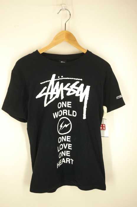 STUSSY x Fragment Design (ステューシー × フラグメントデザイン) One World. One Love. One Heart メンズ トップス