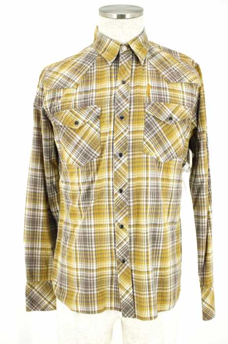 HYSTERIC GLAMOUR （ヒステリックグラマー） チェックウエスタンシャツ メンズ トップス