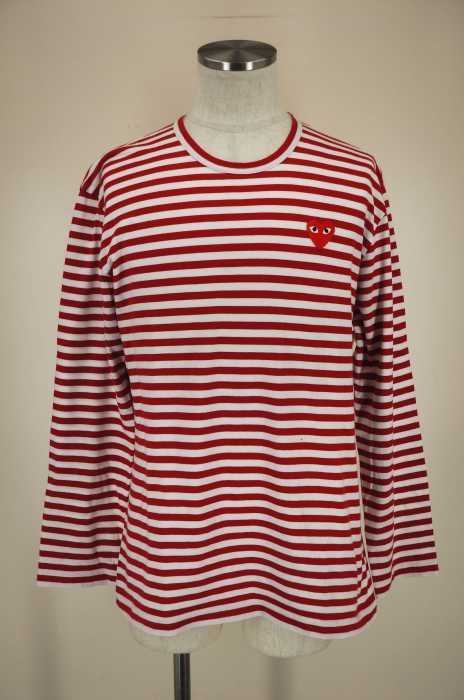 PLAY COMME des GARCONS （プレイコムデギャルソン） ワンポイントワッペン付 メンズ トップス