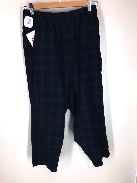 &ellecy(アンドエルシー) チェック柄 サイドライン イージーサルエルパンツ レディース パンツ