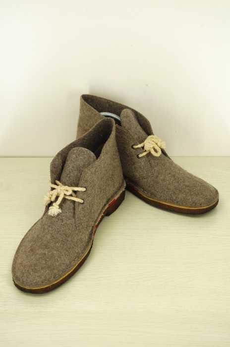 Clarks （クラークス） ウールチャッカブーツ メンズ シューズ