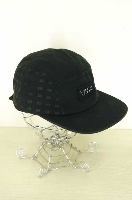 V/SUAL（ビジュアル） プリントジェットキャップ キャンプキャップ メンズ 帽子