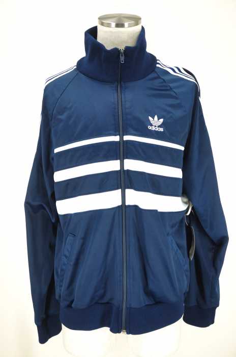 adidas （アディダス） 三本ライン入ジャージトップス メンズ トップス