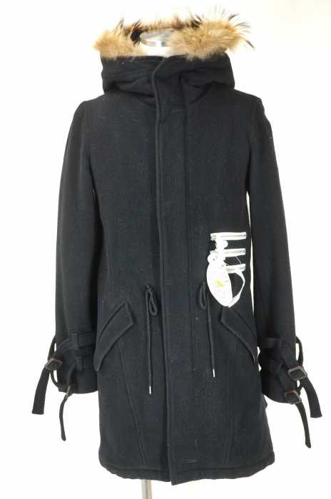 SHAREEF (シャリーフ) ANGORA MODS COAT メンズ アウター