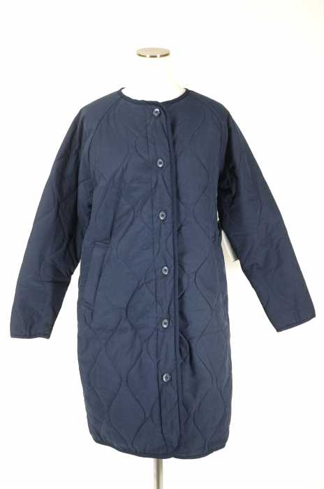URBAN RESEARCH DOORS WOMENS （アーバンリサーチドアーズウィメンズ） ノーカラーキルティングコート レディース アウター