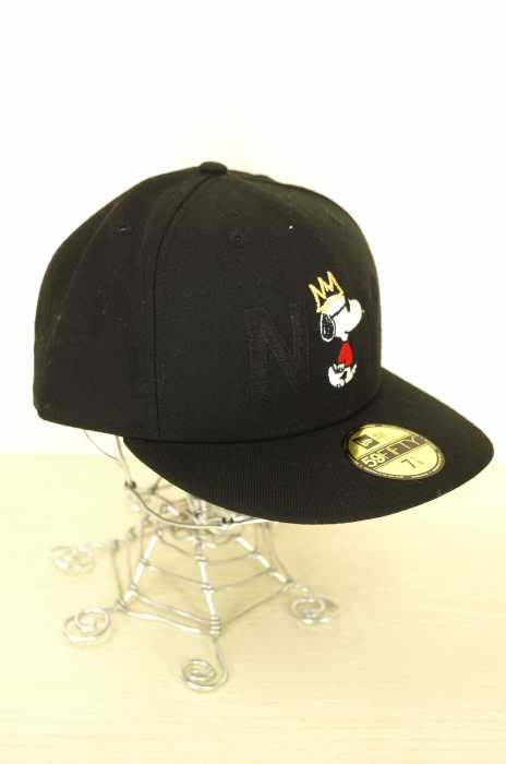 NEW ERA × peanuts (ニューエラピーナッツ) キャラクター刺繍 メンズ 帽子